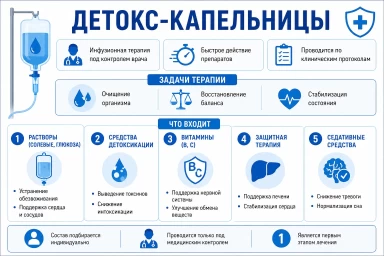 Капельница от наркотиков на дому в Краснослободске