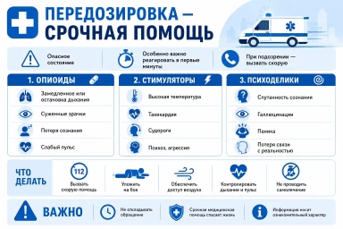 Помощь при передозировке в Краснослободске